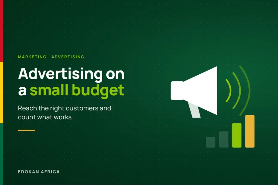 Advertising on a small budget